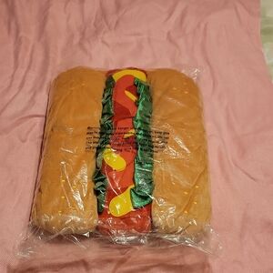 Hot Dog Costume Plush Pillow